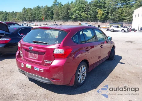 2013 Subaru Impreza 2.0I Premium из США, поврежденный, VIN JF1GPAC64D2892950